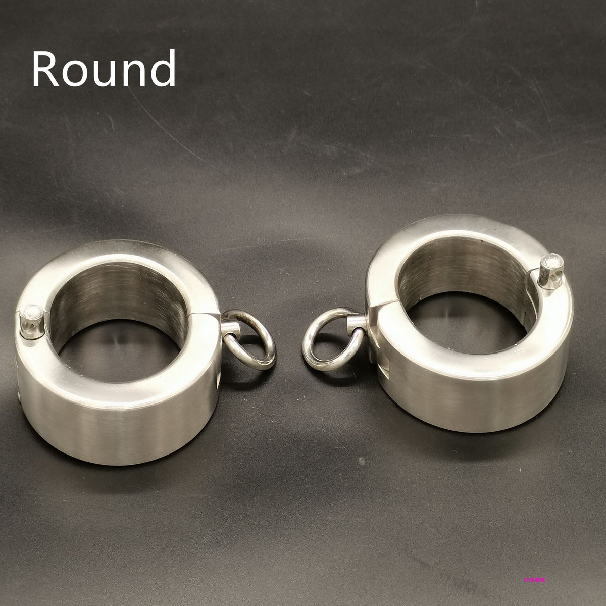 Unisex Stainless Steel Fashion Ankle Cuffs - Round & Oval Styles