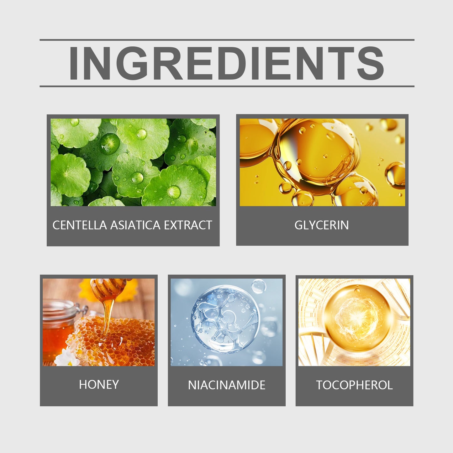 Hydrating Facial Essence with Centella Asiatica & Honey - 30ml