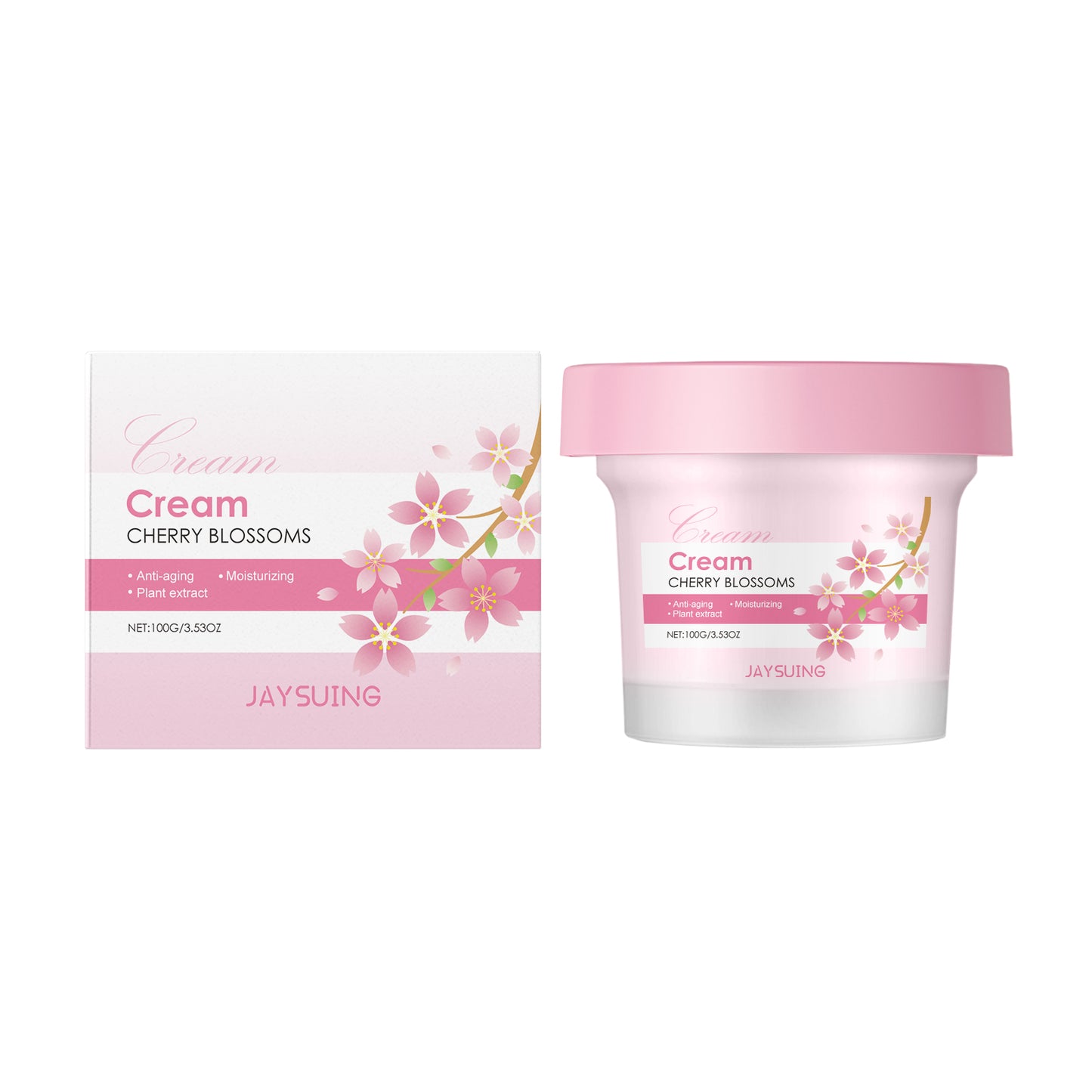 Cherry Blossom Hydrating Facial Cream - Deep Moisturizing Skin Care