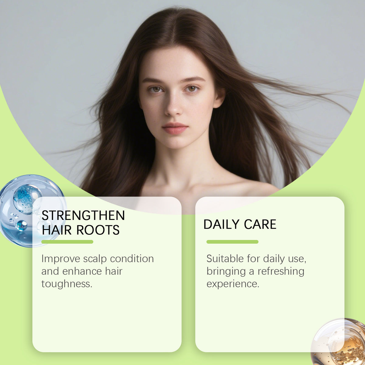 Hair Care Roller Nourishing And Caring Soft Daily Solution