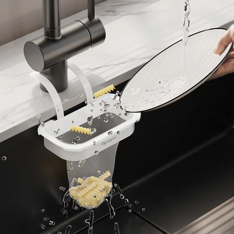Kitchen Sink Drainage Rack Anti-Blocking Drainer Organizer - Multiple Colors