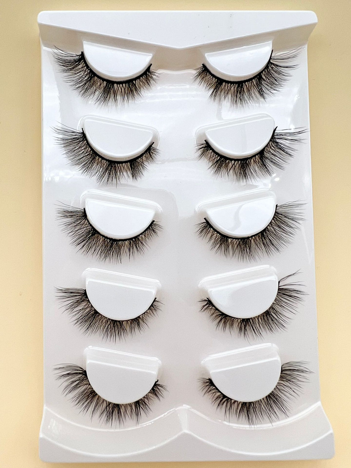 Natural Mink False Eyelashes with Lengthening Eye Tail Design - Multiple Styles