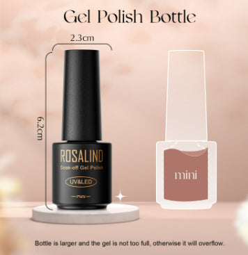 Nail Gel Polish & Color Glue Set - 38 Bottles for Nail Art & Beauty