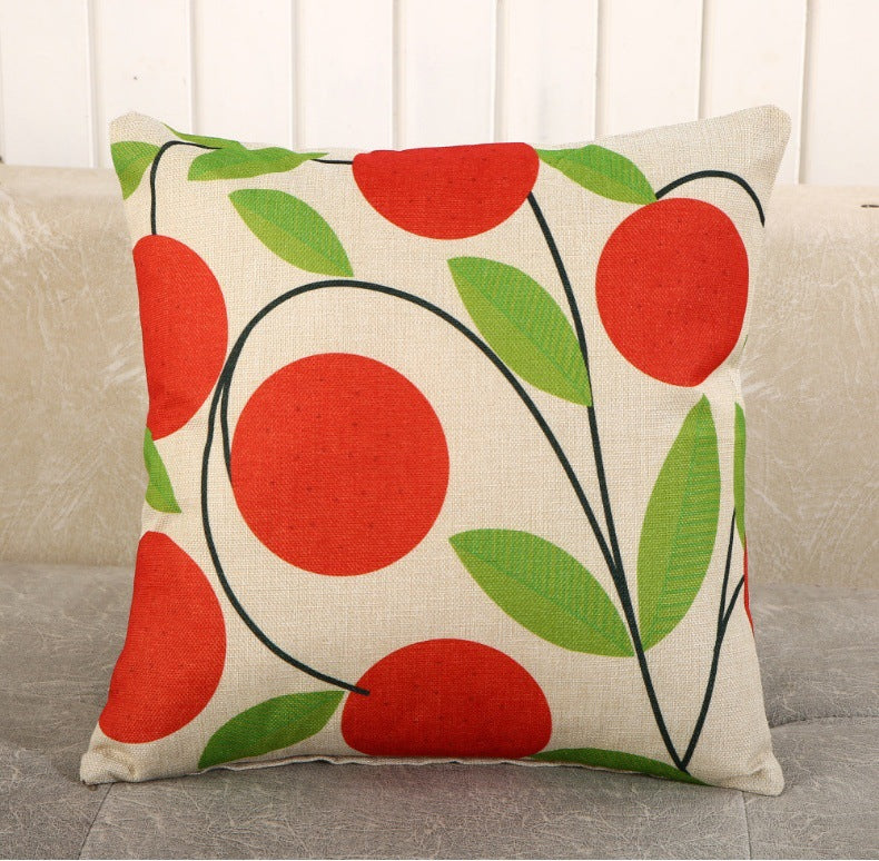 Decorative Cartoon Print Pillow Covers & Cushions for Sofa Bed Bedroom