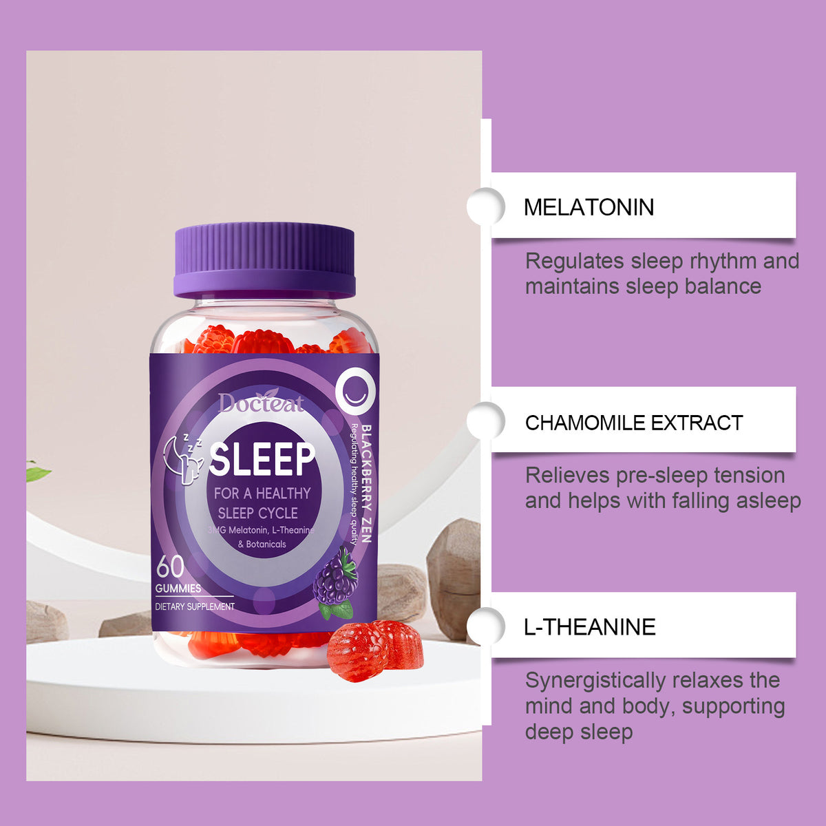Sleep Support Soft Candy - 60 Capsules