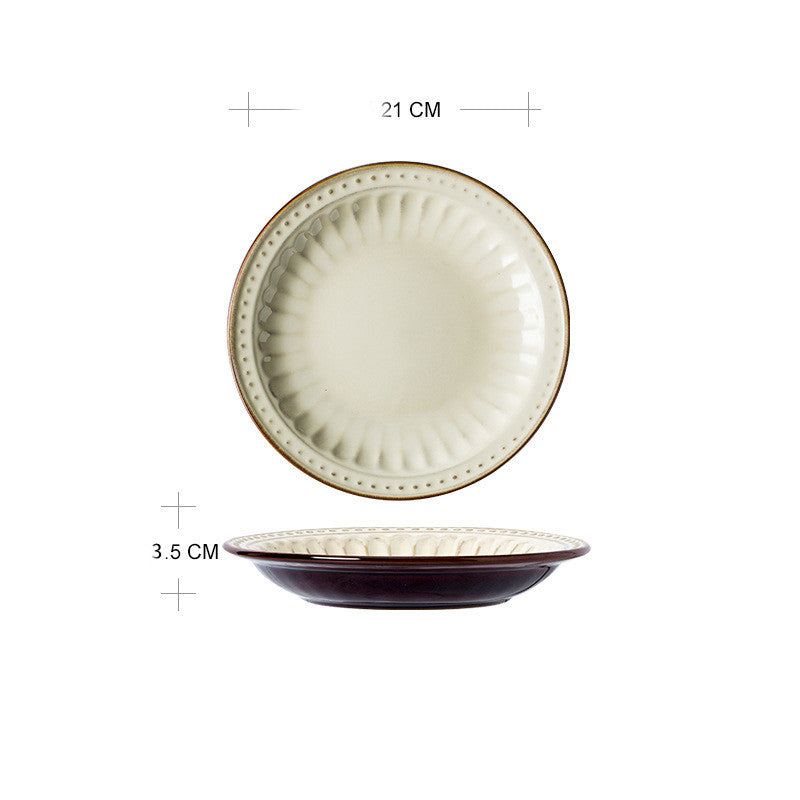 Ceramic Tableware Set - Simple and Stylish Kitchen Dishware