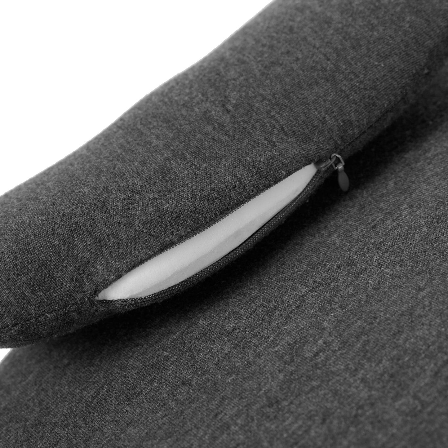 Ergonomic Spinal Posture Support Bed Pillow - Grey