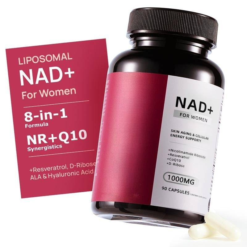 NAD Nicotinamide Nucleosides Supplement Capsules - 90 Tablets