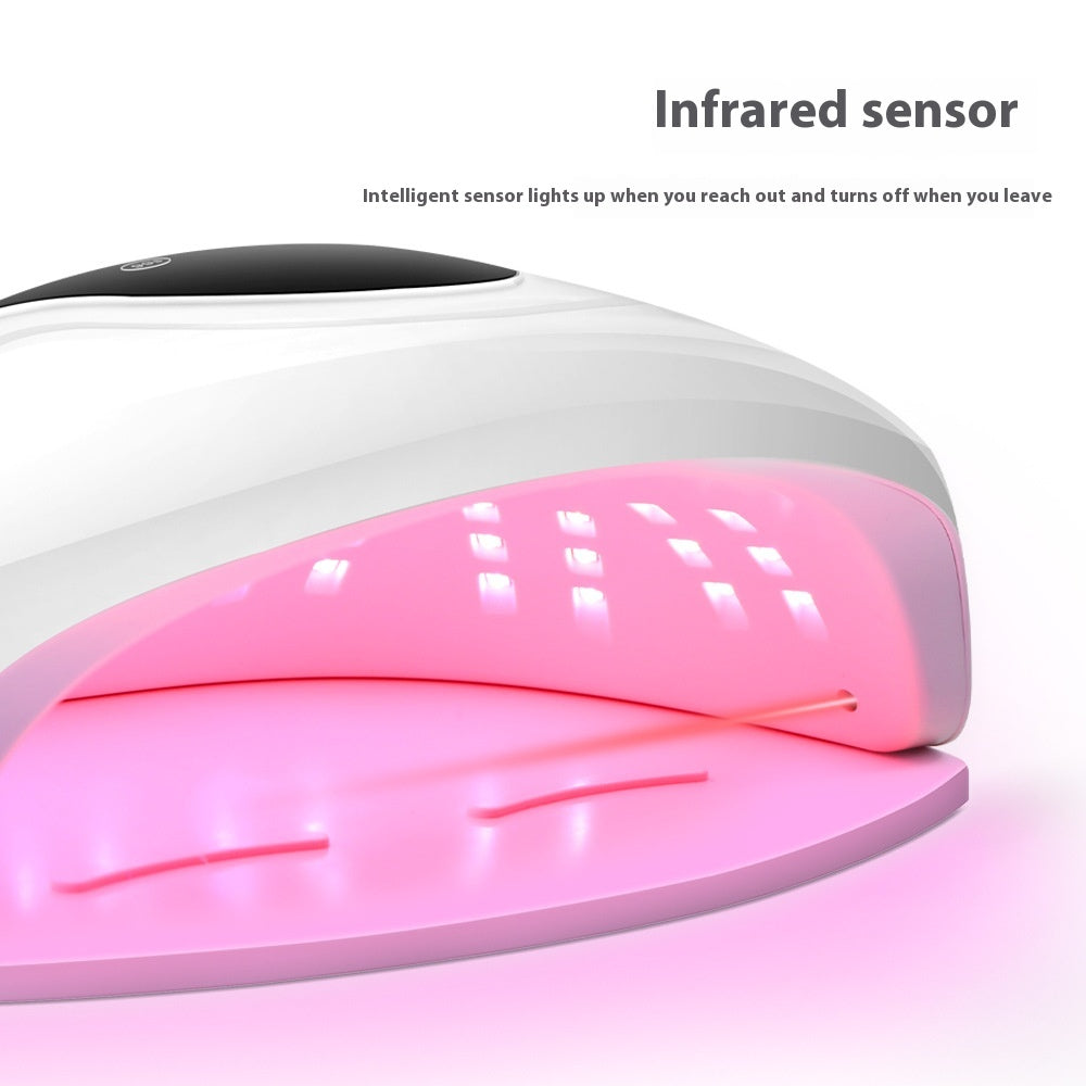 High Power 320W Nail Heating Lamp for Gel & UV Nail Art - Red Light
