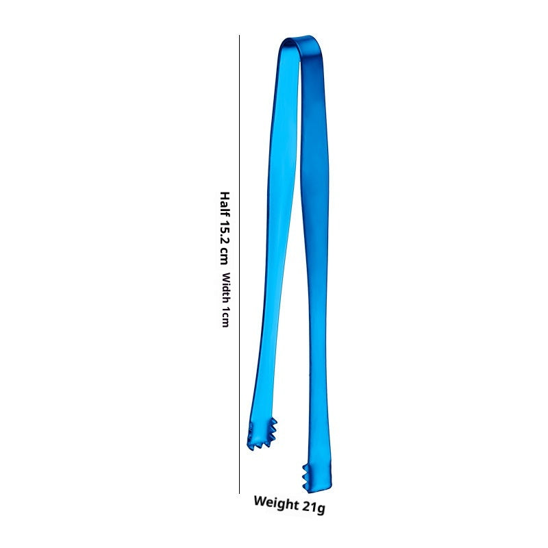Stainless Steel Non-Slip Ice Tongs for Food & Kitchen Use