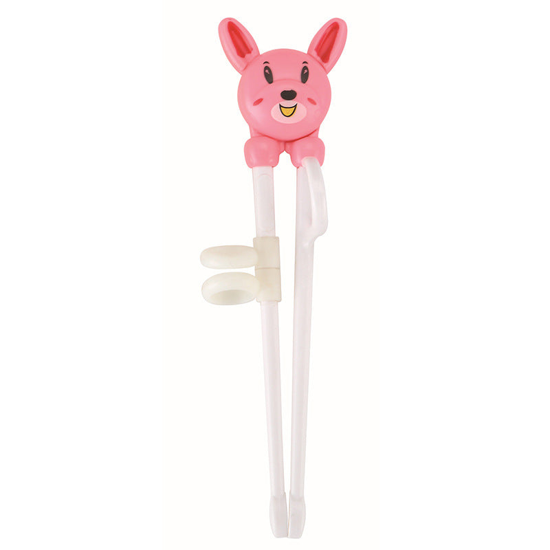 Baby Cartoon Practice ABS Material Chopsticks - Colorful, Safe for Kids