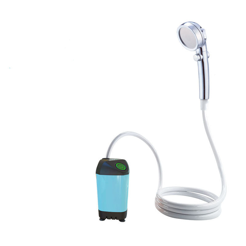 Portable Electric Self-Priming Shower Rechargeable for Outdoor & Home Use