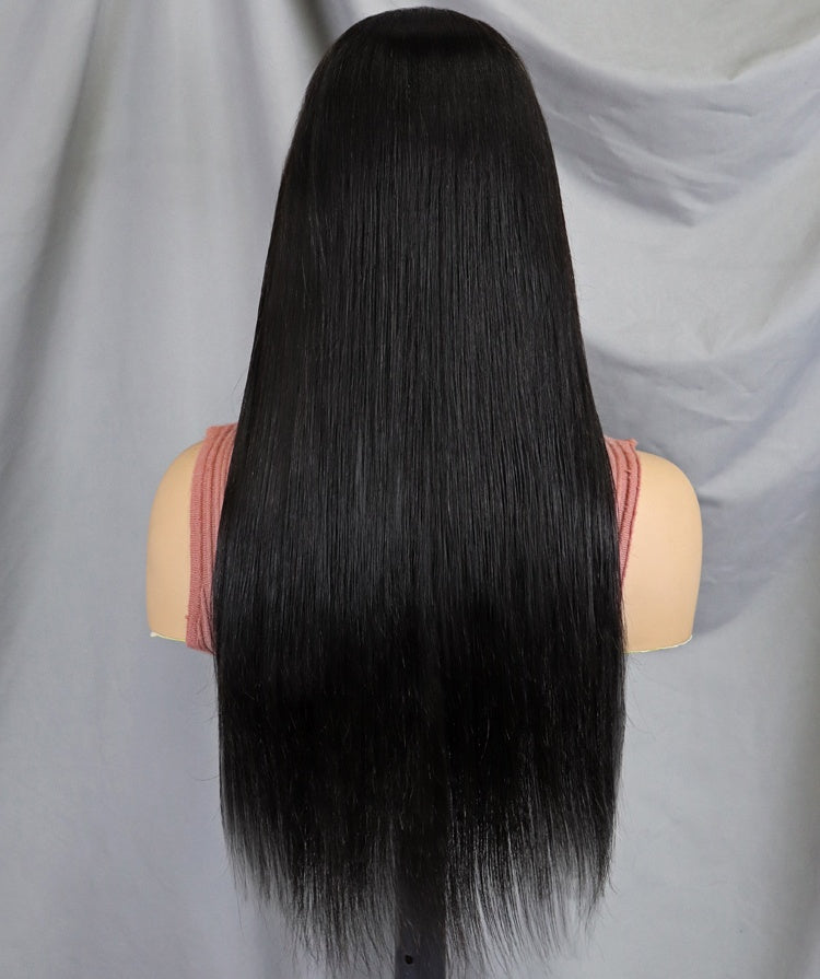 6x4 Lace Front Human Hair Wig - Pre-Plucked Virgin Brazilian Hair