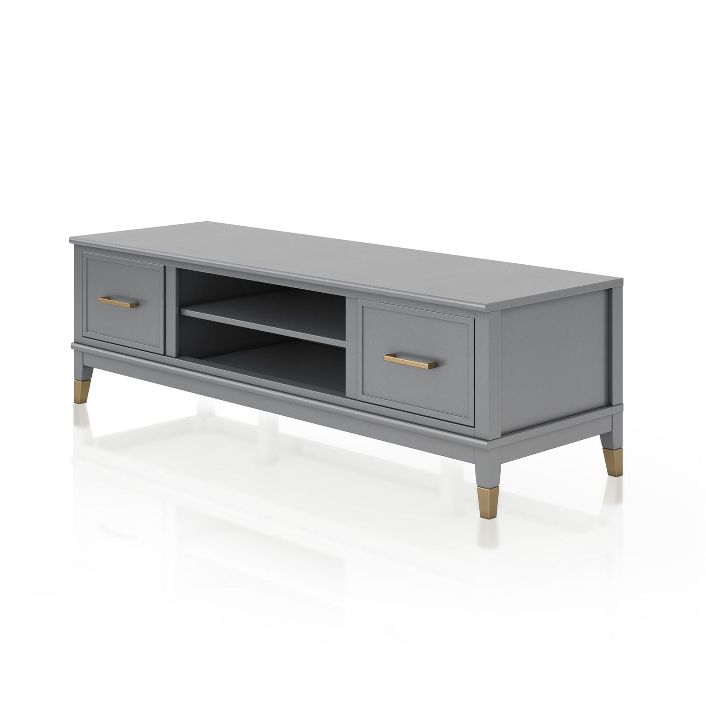 Westerleigh TV Stand for TVs Up to 65" - Dark Gray