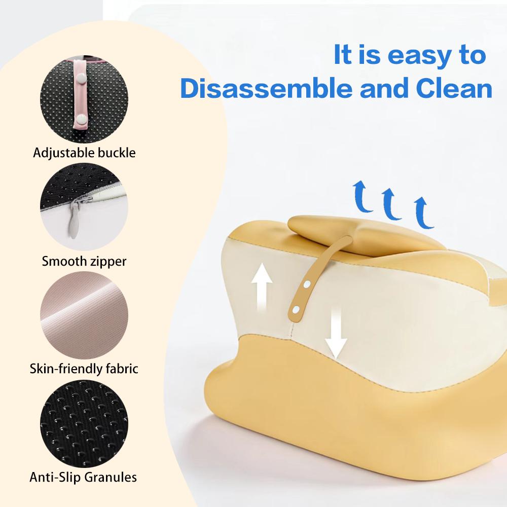 Ergonomic Heart-Shaped Memory Foam Chest Support Pillow