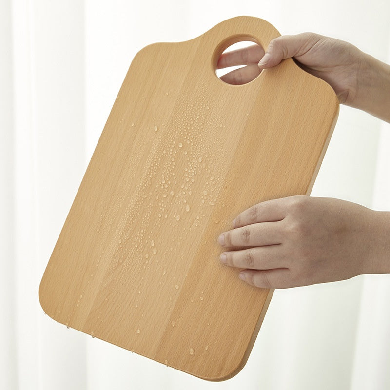 Japanese-Style Wooden Cutting Board - Black Walnut or Beech, Irregular Shape