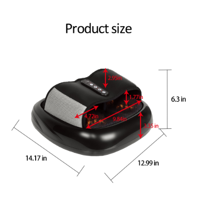 Foot Massager with Heat - Shiatsu Air Compression Therapy