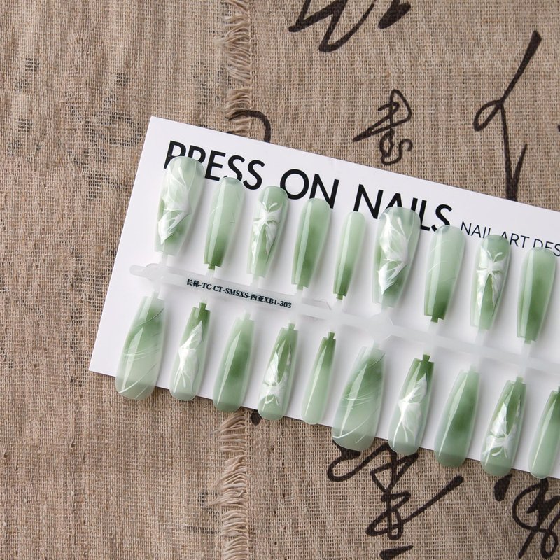 Chinese Style Butterfly Nail Art Stickers with Crystal Seal Layer