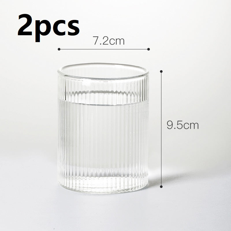 High Temperature Resistant Borosilicate Glass Water Cup - Heatproof Drinkware