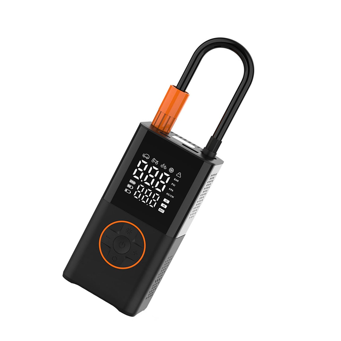 Portable Mini Dual Screen Inflatable Pump