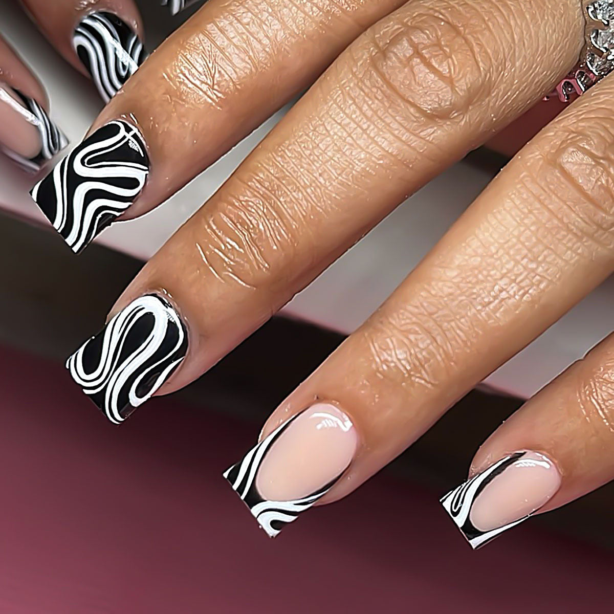 European, American & French Style Fake Nail Patch Set for Nail Art