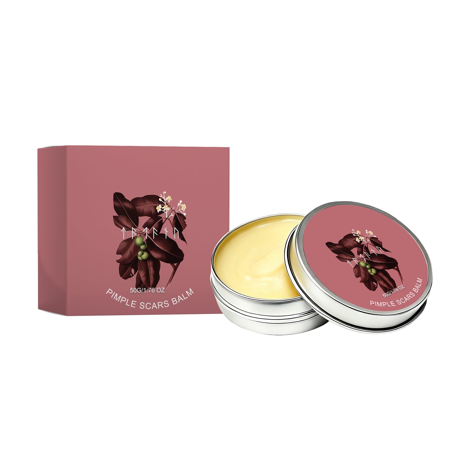 Tat Wax - Natural Skin Care Cream with Vitamin E & Plant Extracts 50g