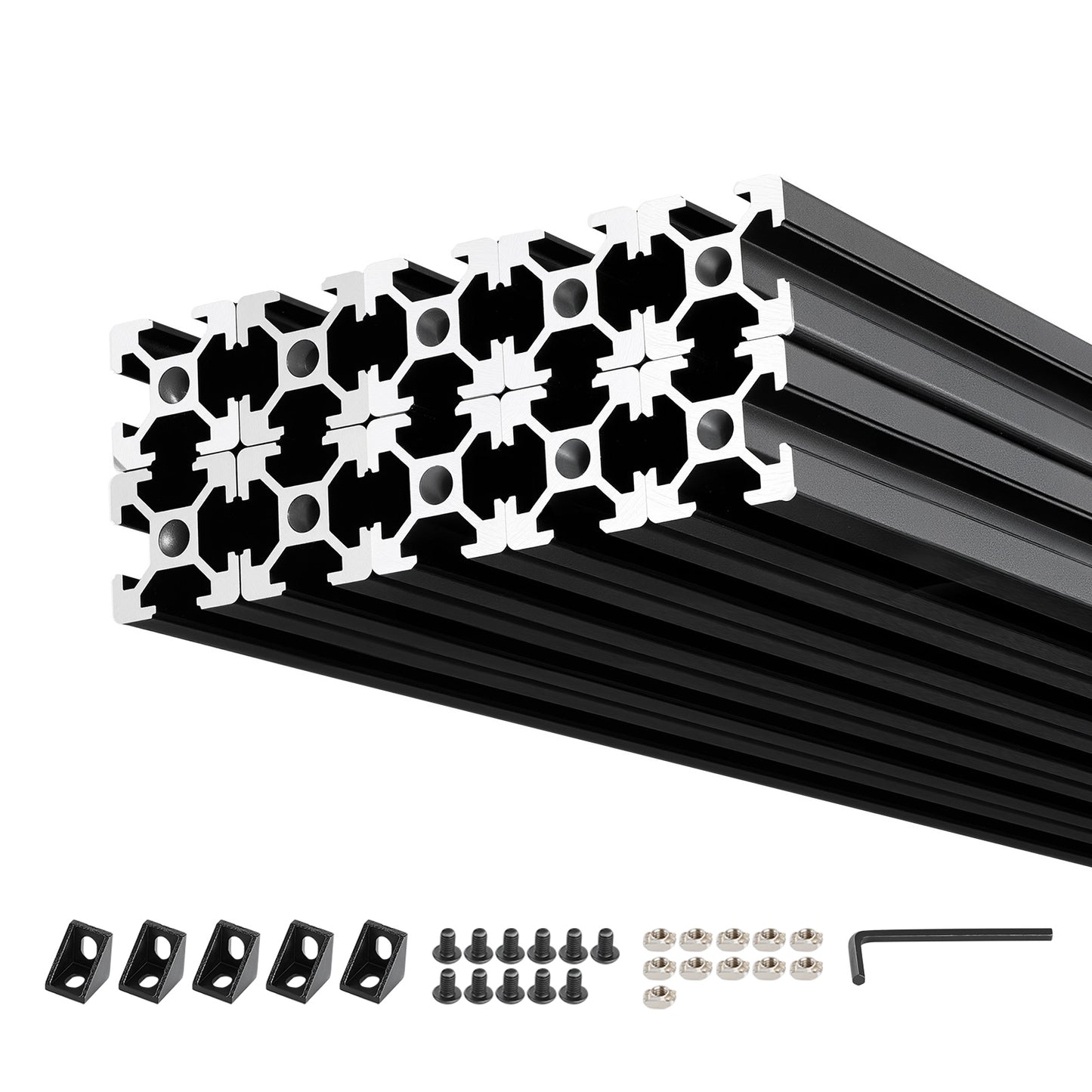 Aluminum Extrusion Profile 48 Inch T Slot Linear Rail for 3D Printer and CNC DIY
