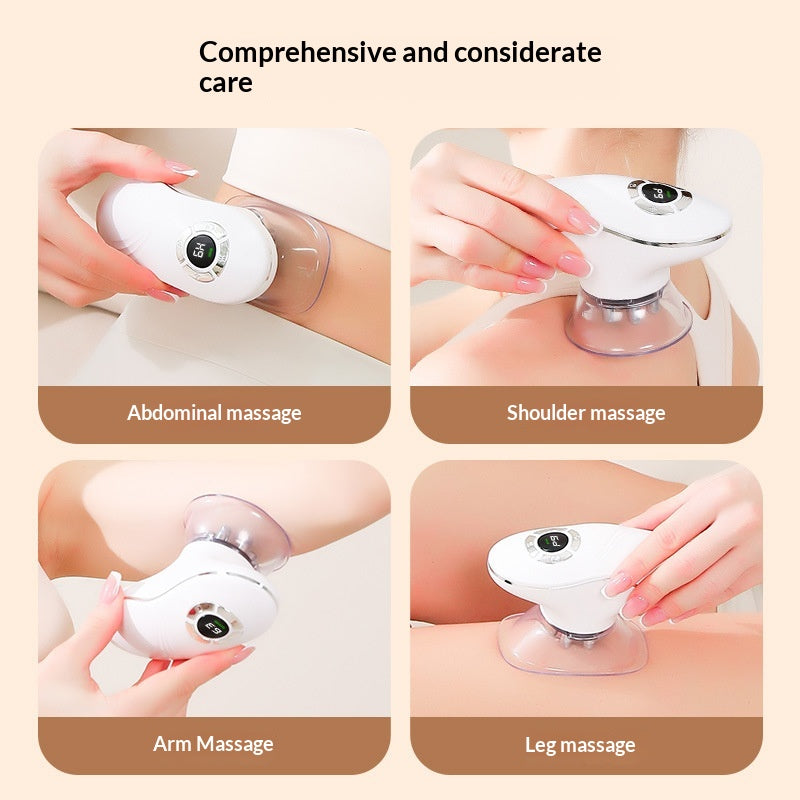 Full-Body Electric Massager with USB Charging and Multiple Speed Settings