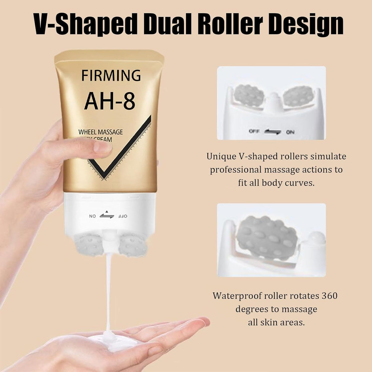 Firming Lifting Moisturizing Double-roller Neck Cream