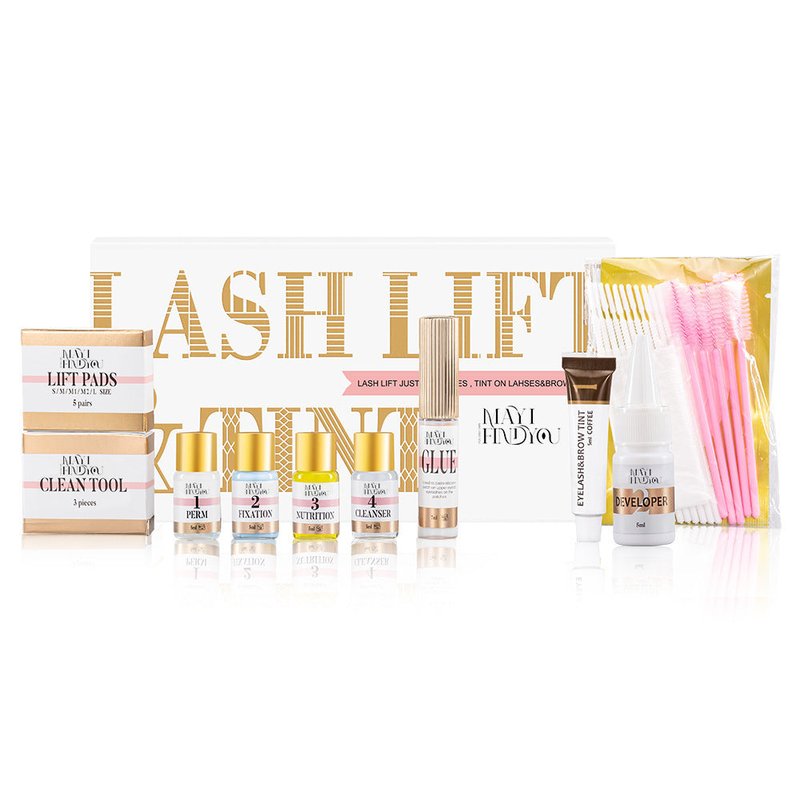 Eyebrow and Eyelash Perm Kit Long-Lasting Shaping Two-in-One Set