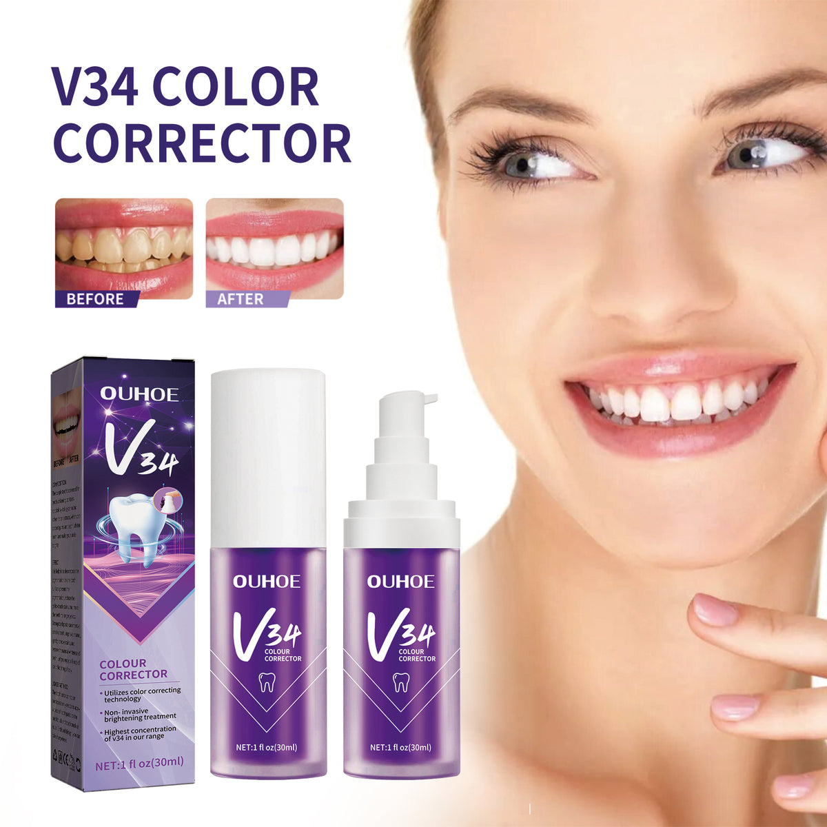 Purple Whitening Toothpaste 30ml