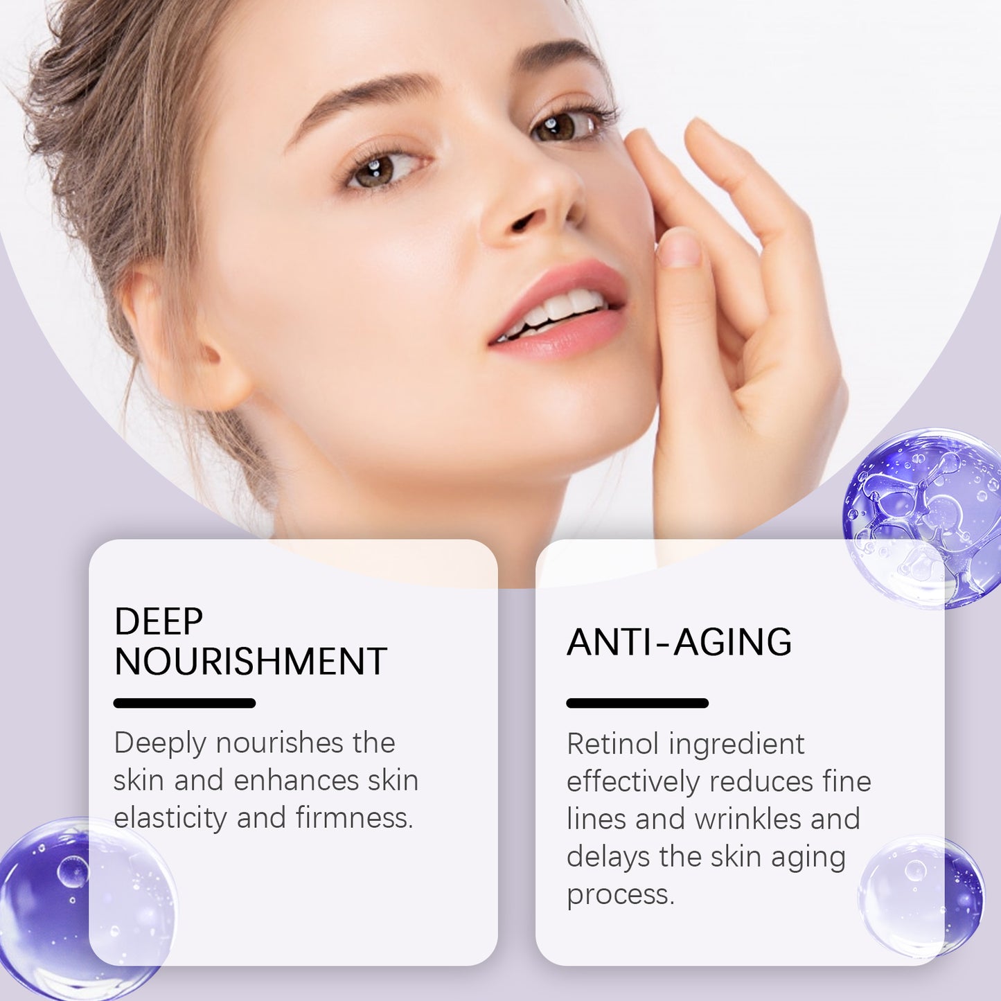 Retinol Firming Serum - Hydrating and Rejuvenating Facial Care, 30ml