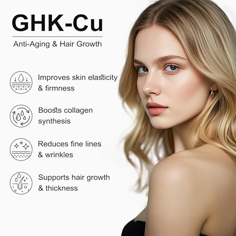 Copper Peptide Hair and Skin Supplement Capsules - 90 Count