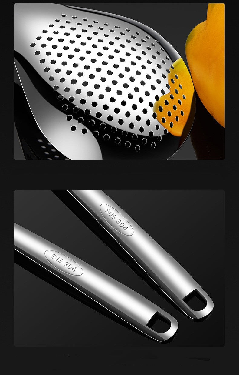 304 Stainless Steel Pepper Colander Non-Slip Anti-Scald Kitchen Tool