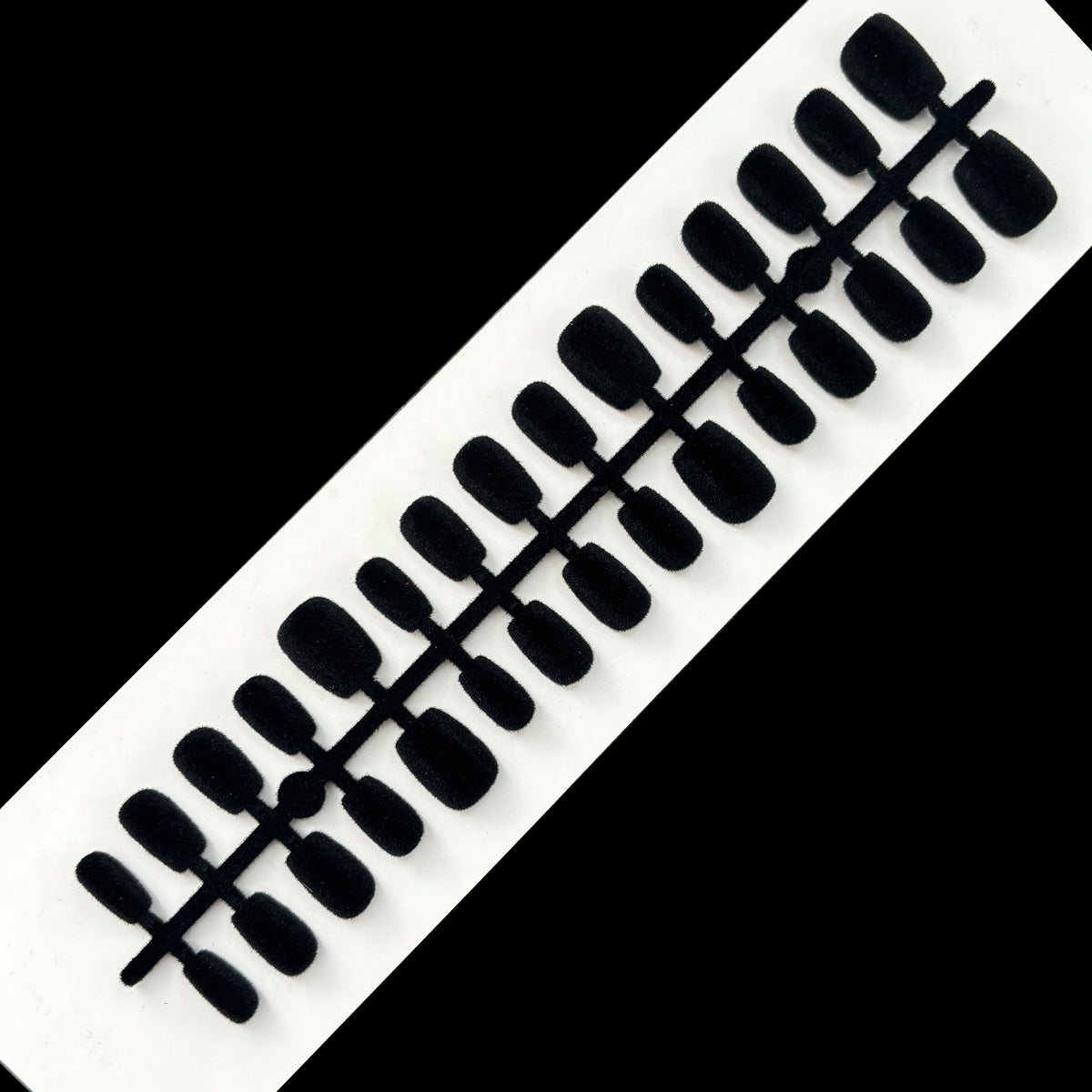 Flocking Frosted Fluff Wear Armor Nail Art Kit 30 Pieces for Autumn & Winter