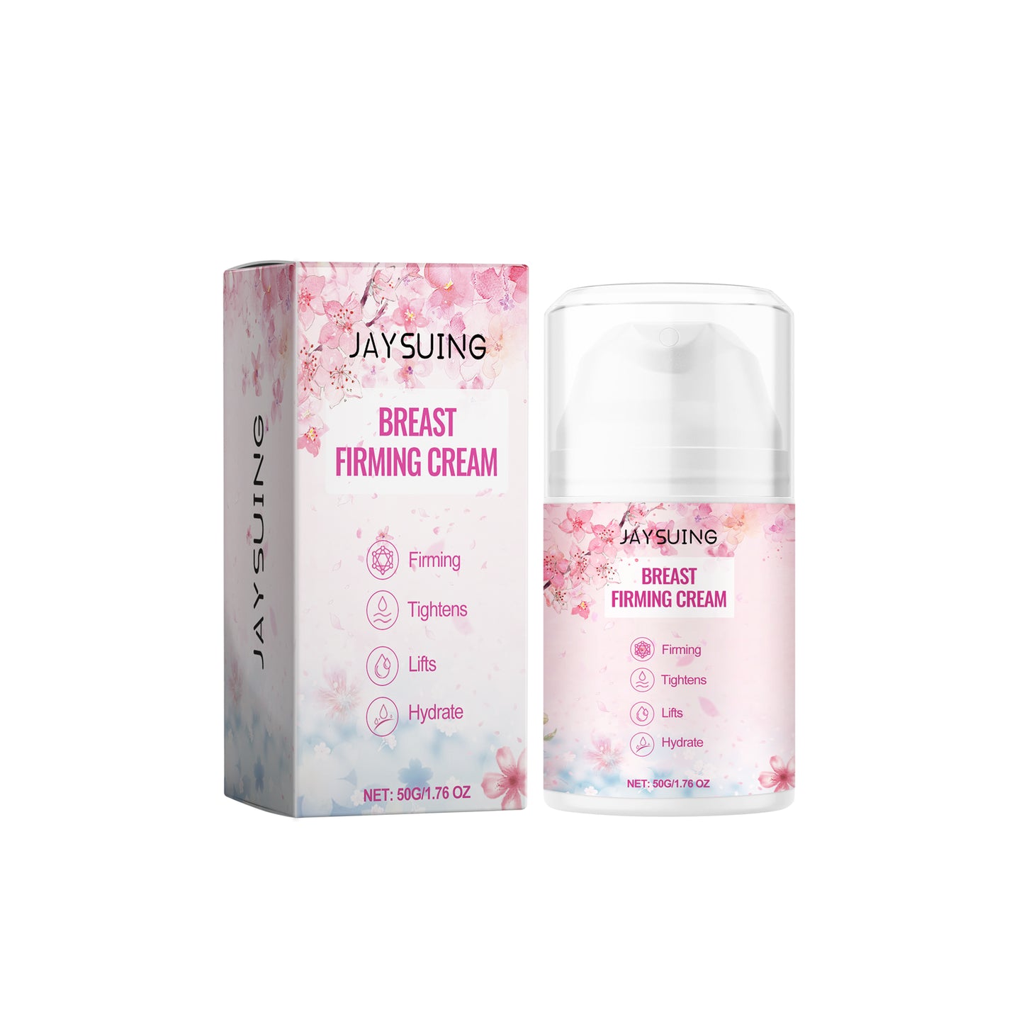 Breast Firming & Lifting Cream with Hyaluronic Acid - Moisturizing Body Care