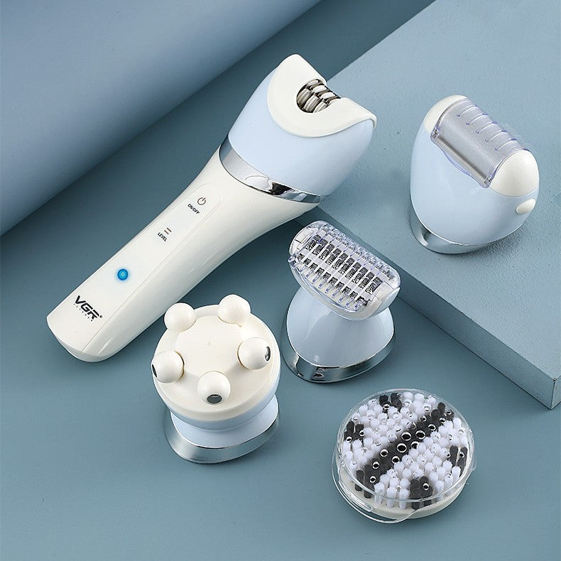 5-in-1 Electric Lady Shaver & Hair Remover – IPX4 Washable