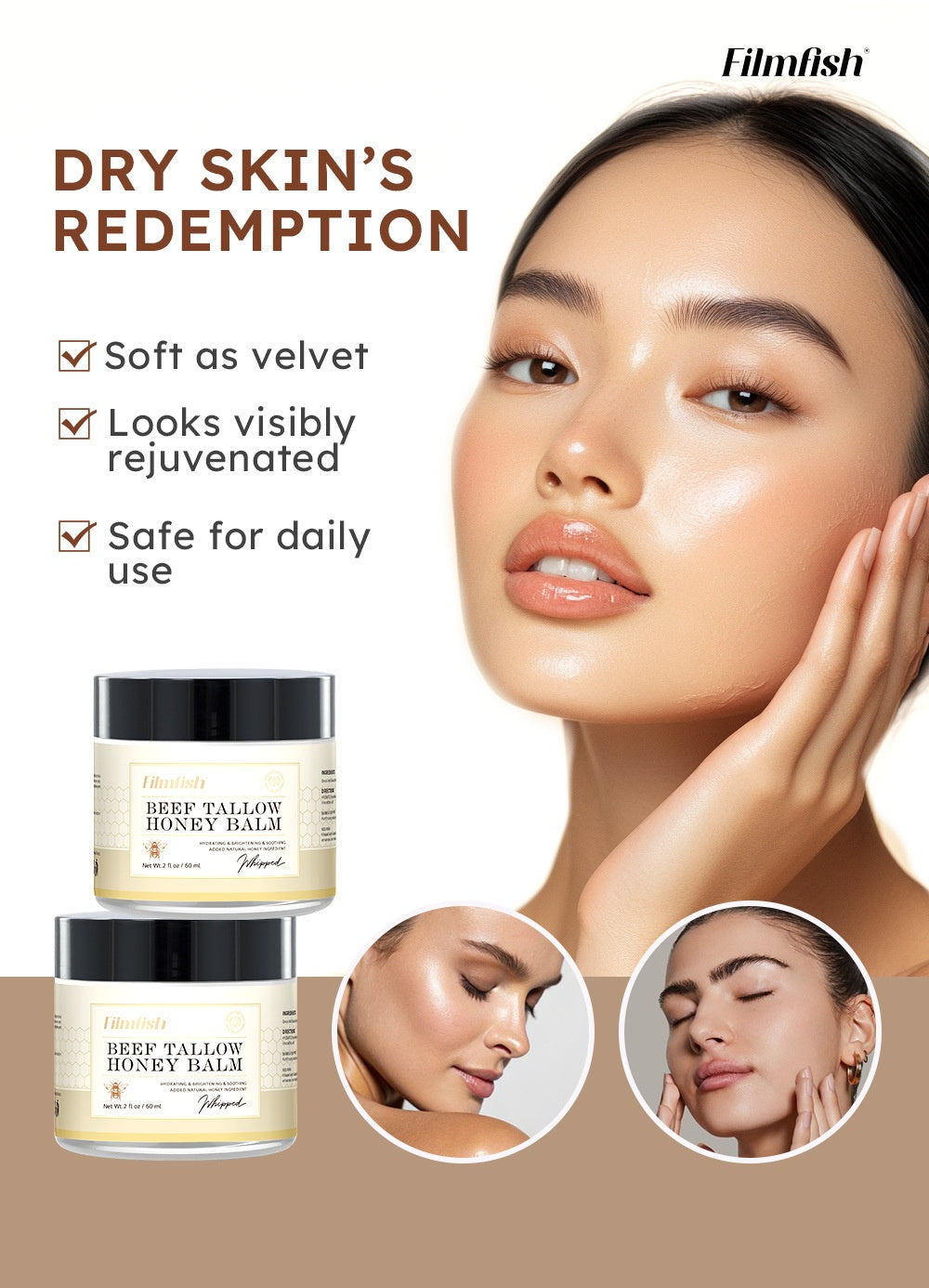 Honey Moisturizer Body Cream - Nourishing Skin Care for Hydration