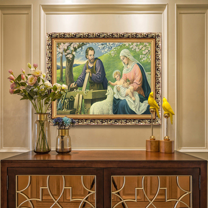 European Style Canvas Oil Painting for Living Room Bedroom Dining Room Wall Decor