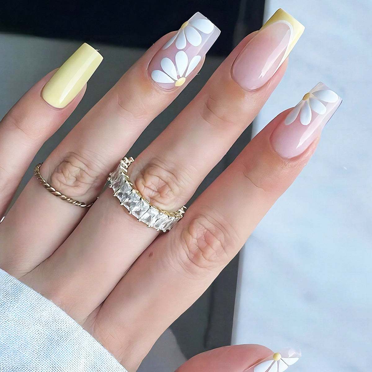 European, American & French Style Fake Nail Patch Set for Nail Art