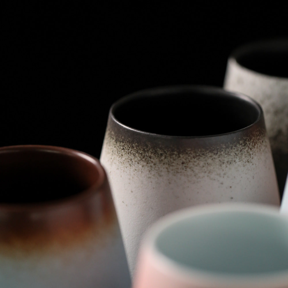 Japanese Style Ceramic Frost Mug - Creative High-Temperature Resistant Drinkware
