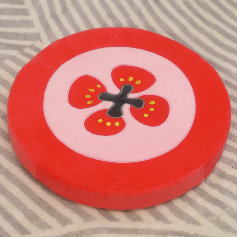 Cartoon Hamburger Pillow Cushion Bed Backrest - Removable & Washable
