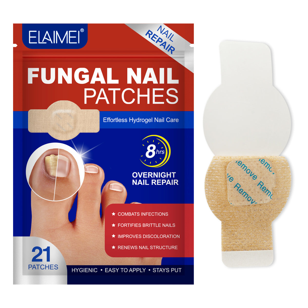 Nail Antibacterial Patch Strengthening Health