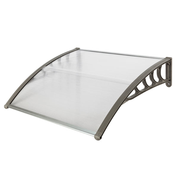 Door & Window Rain Cover - HT-100 96cm Eaves Gray Holder