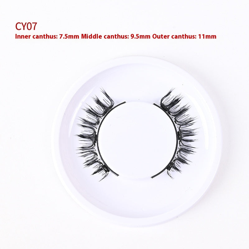 Magnetic Glue-Free False Eyelashes - Natural Look, Long-Lasting, Collection Use