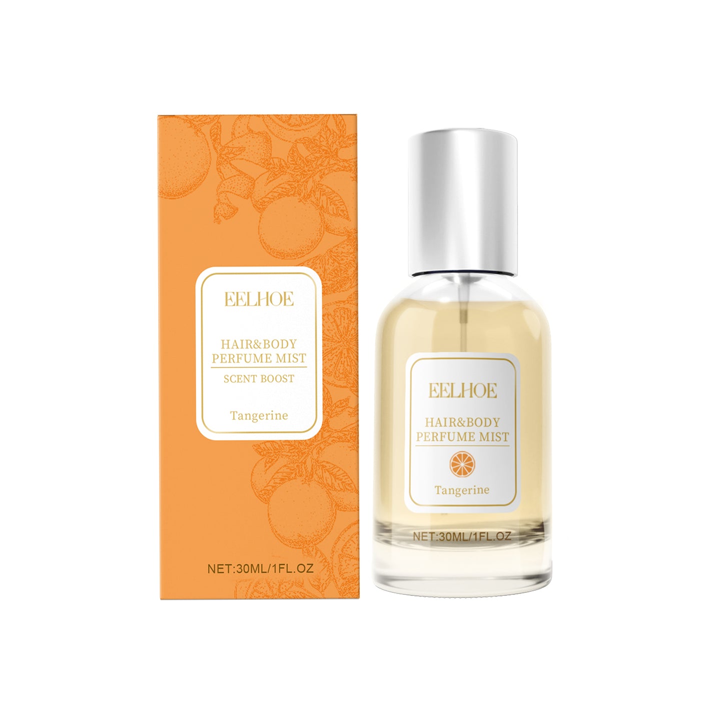 Orange Neroli Body and Hair Fragrance Spray - Long-Lasting Scent
