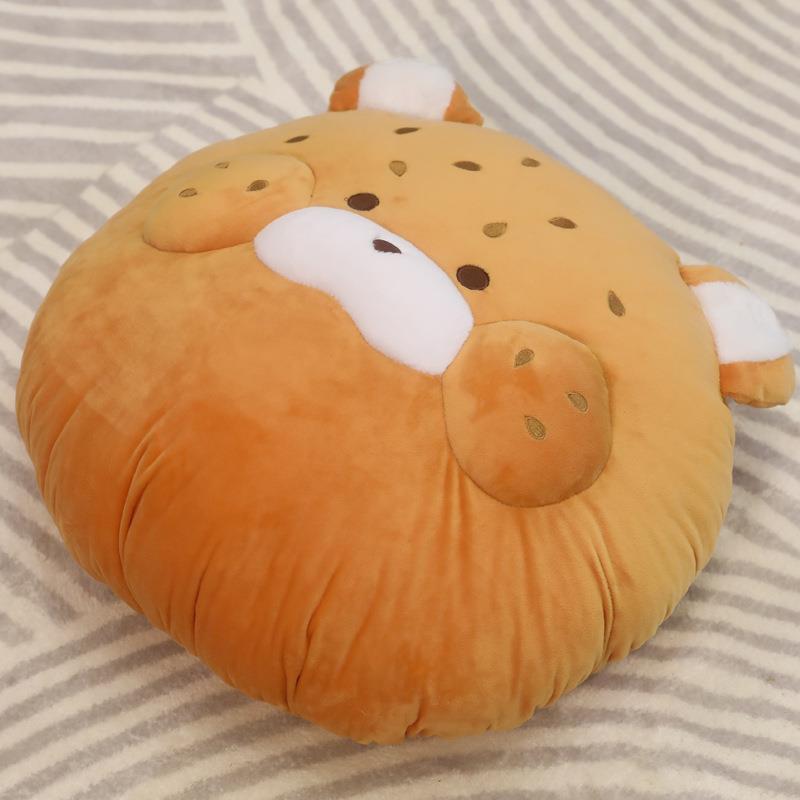 Cartoon Hamburger Pillow Cushion Bed Backrest - Removable & Washable