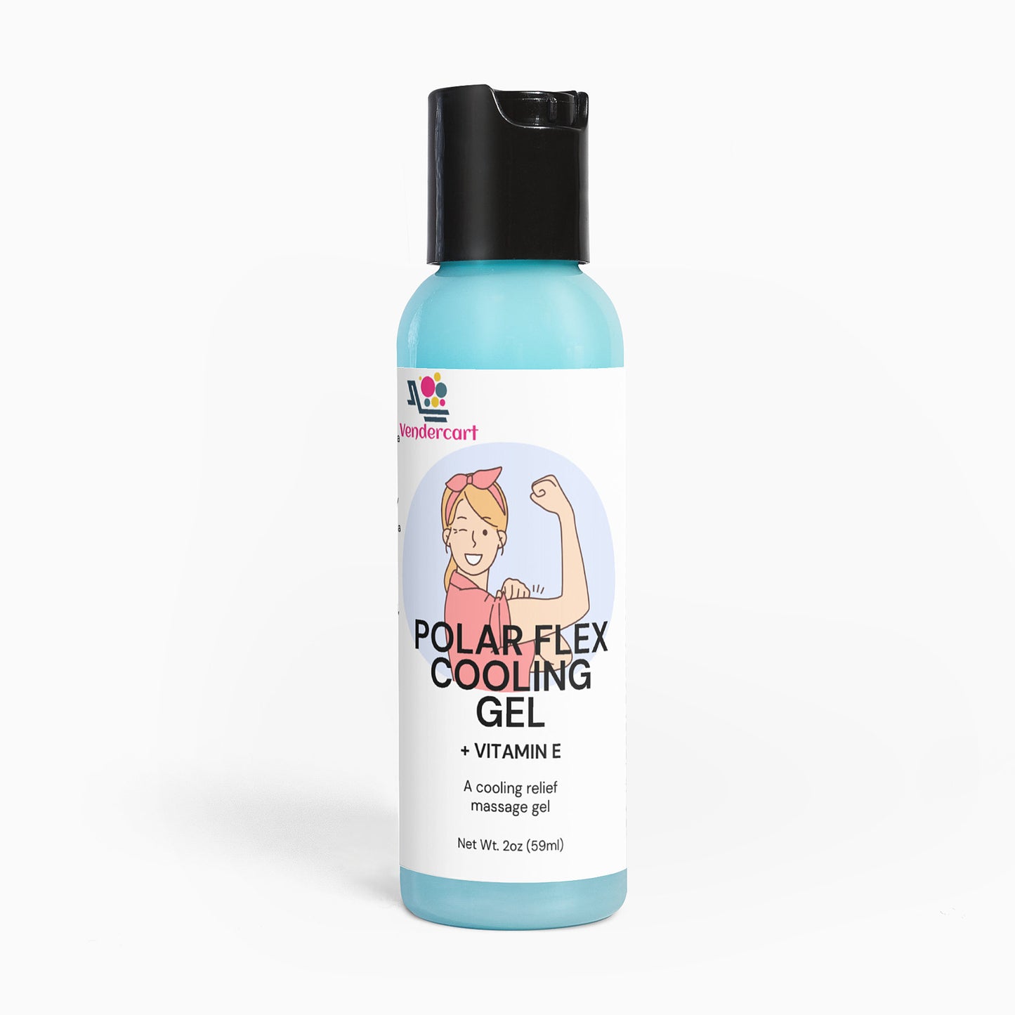 Cooling Muscle Recovery Gel - Organic Arnica & Menthol Soothing Formula