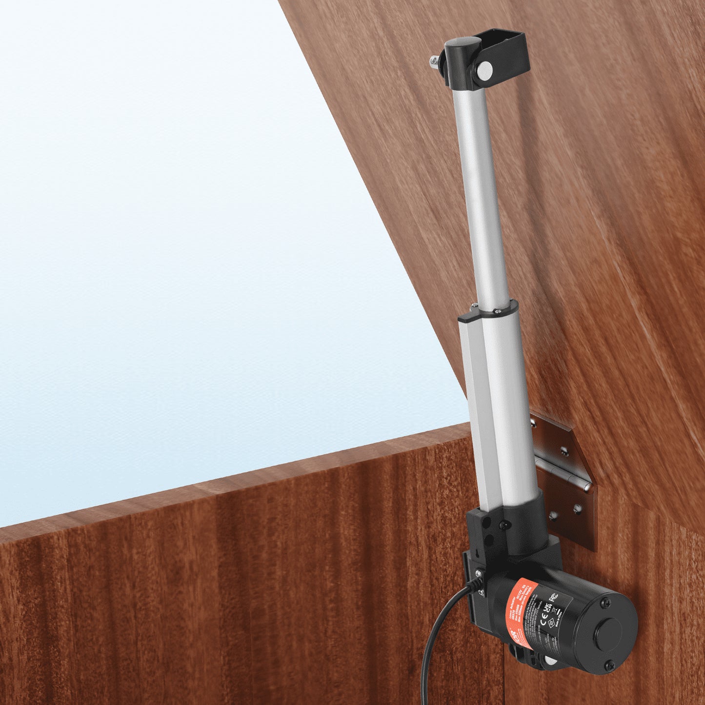 12V Heavy Duty Linear Actuator 6 Inch 1320lbs/6000N with Mounting Bracket