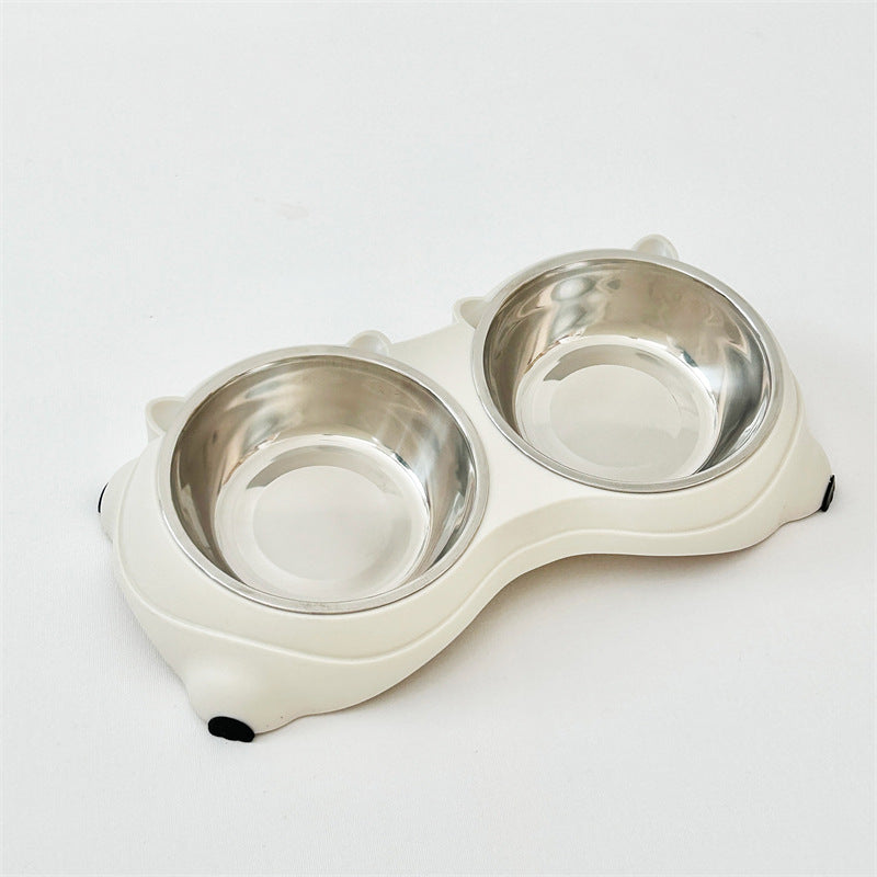 Self Pickup Macaron Stainless Steel Pet Bowl - Multiple Colors